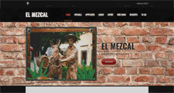 Desktop Screenshot of elmezcalmenu.com