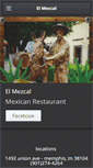 Mobile Screenshot of elmezcalmenu.com